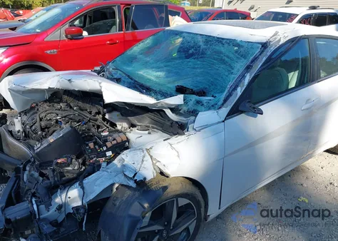 2021 Hyundai Elantra Limited from USA, damaged, VIN 5NPLP4AG8MH008321